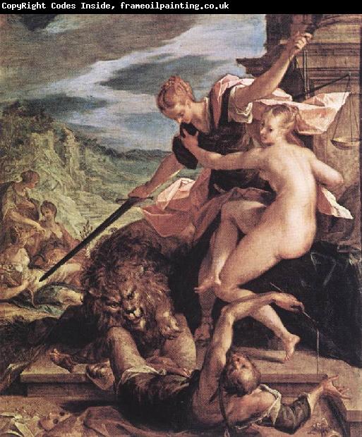 Hans von Aachen Allegory or The Triumph of Justice (1598)